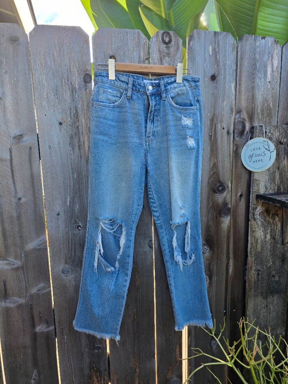 Flying Monkey Cropped Jeans